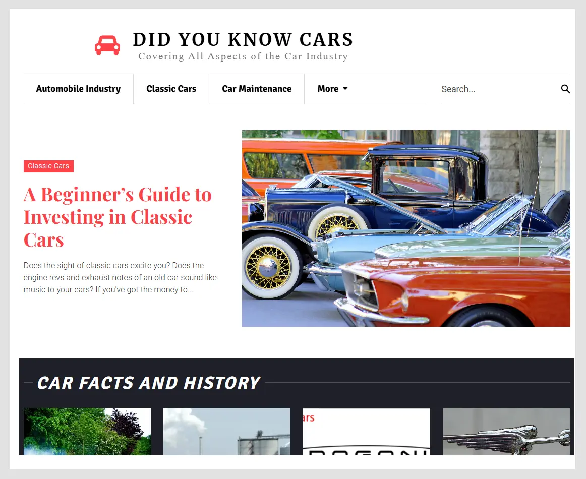 Did You Know Cars