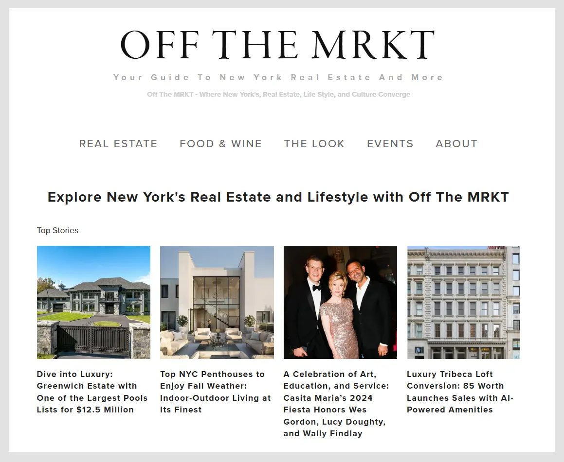 Off the Market