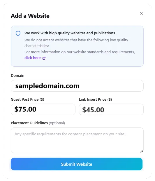 Set Your Rates